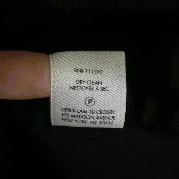 Derek Lam 10 Crosby Side Snap Black Shorts | Size 10 - Picture 5 of 6